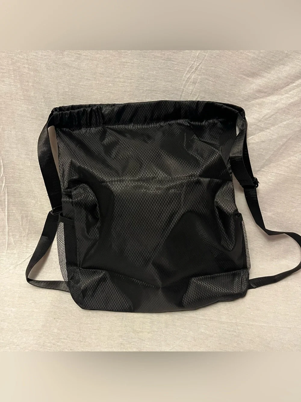 JOOLA Pickleball Essentials Black Drawstring Sports Bag